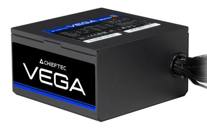 Chieftec представила блоки питания Vega стандарта ATX 3.1 мощностью до 850 Вт с неотсоединяемыми кабелями